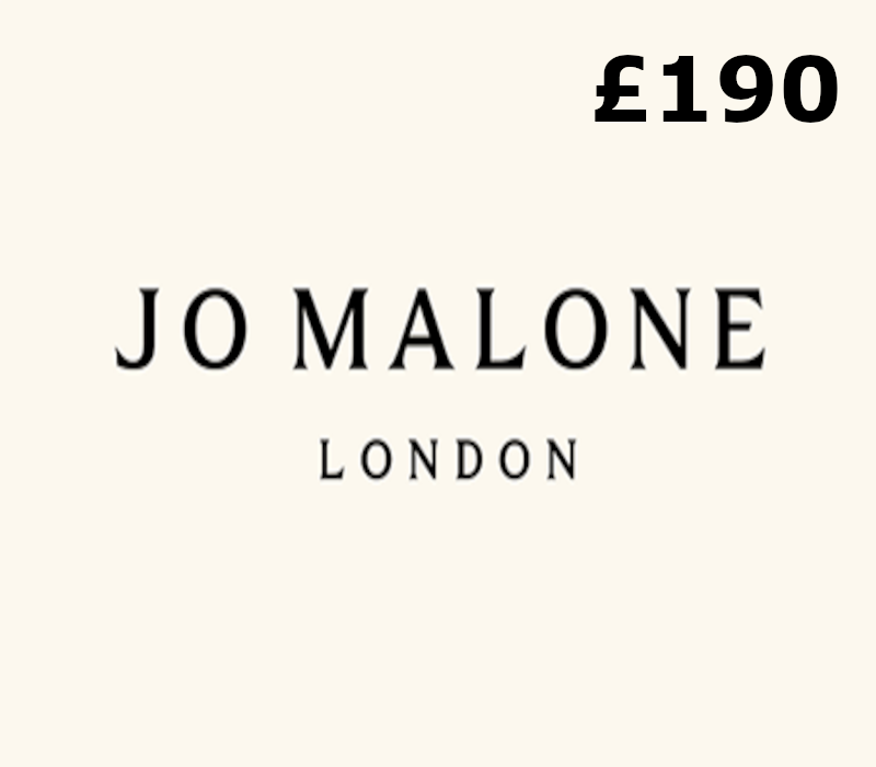 Jo Malone London GBP 190 Подарочная карта UK