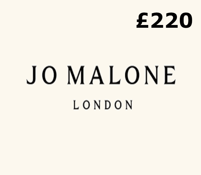 Jo Malone London GBP 220 Подарочная карта UK