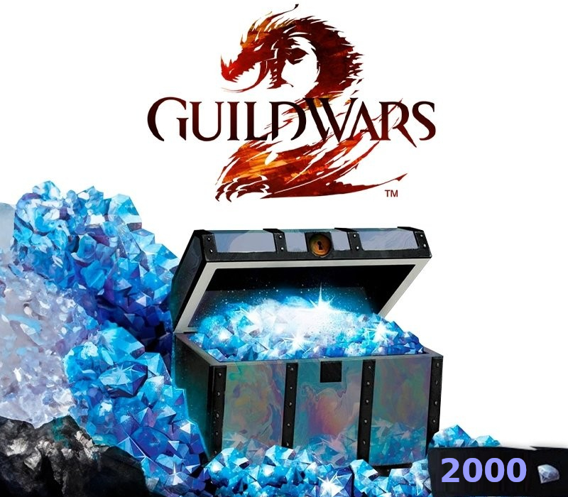 Guild Wars 2 US 2000 Gems Code