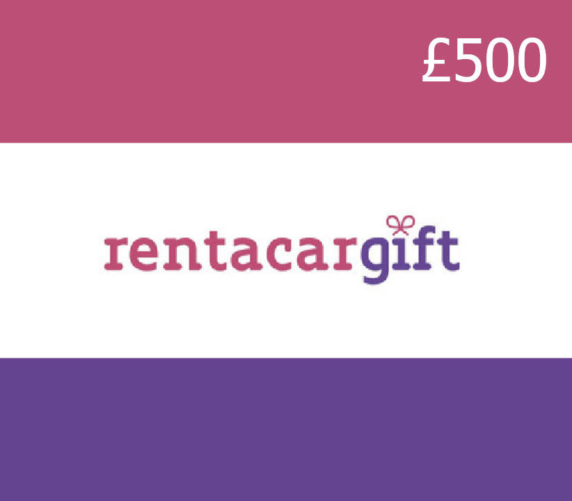 RentacarGift GBP 500 Подарочная карта UK