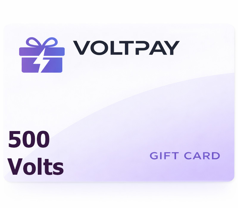 VoltPay 500 Volts Подарочная карта