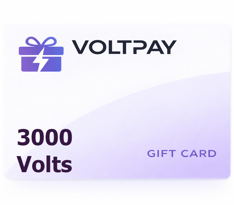 VoltPay 3000 Volts Gift Card