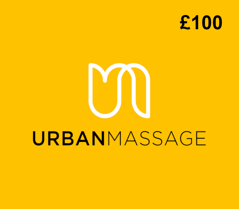 Urban Massage GBP 100 Подарочная карта UK