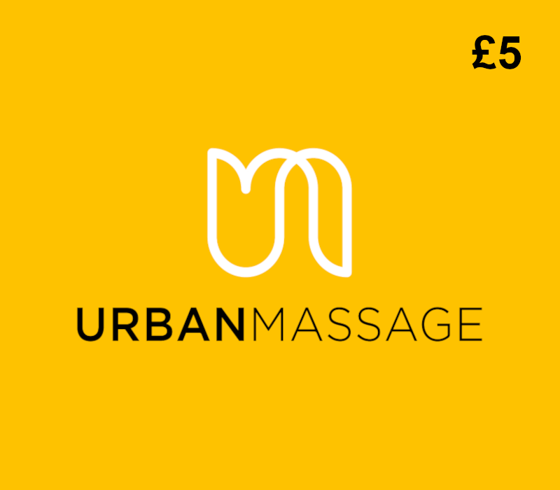 Urban Massage GBP 5 Подарочная карта UK