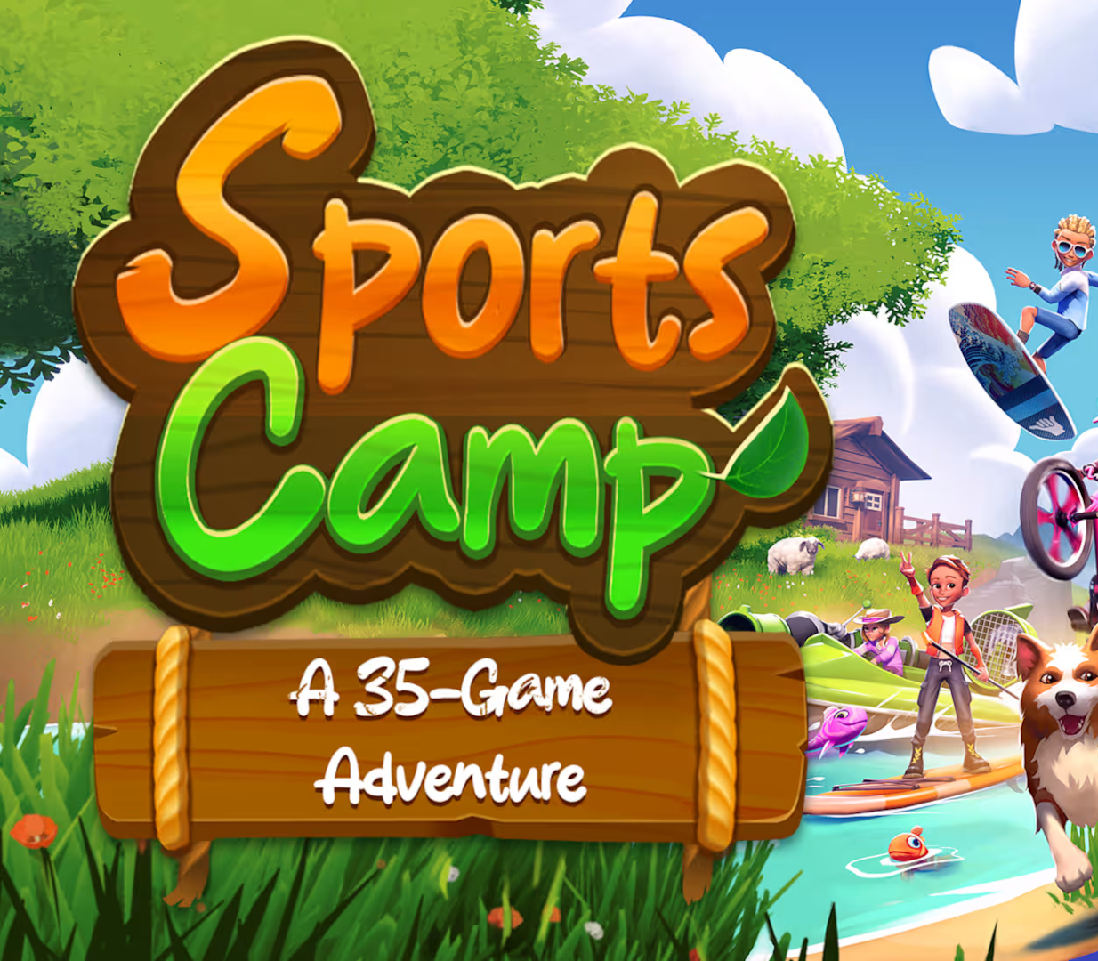 Sports Camp: A 35-Game Adventure EU Nintendo Switch / Switch 2 Ключ