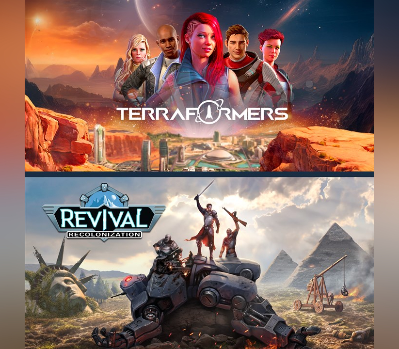 Terraformers + Revival: Recolonization XBOX One / Xbox Series X|S Аккаунт