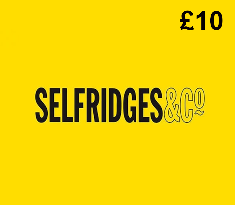 Selfridges GBP 10 Подарочная карта UK