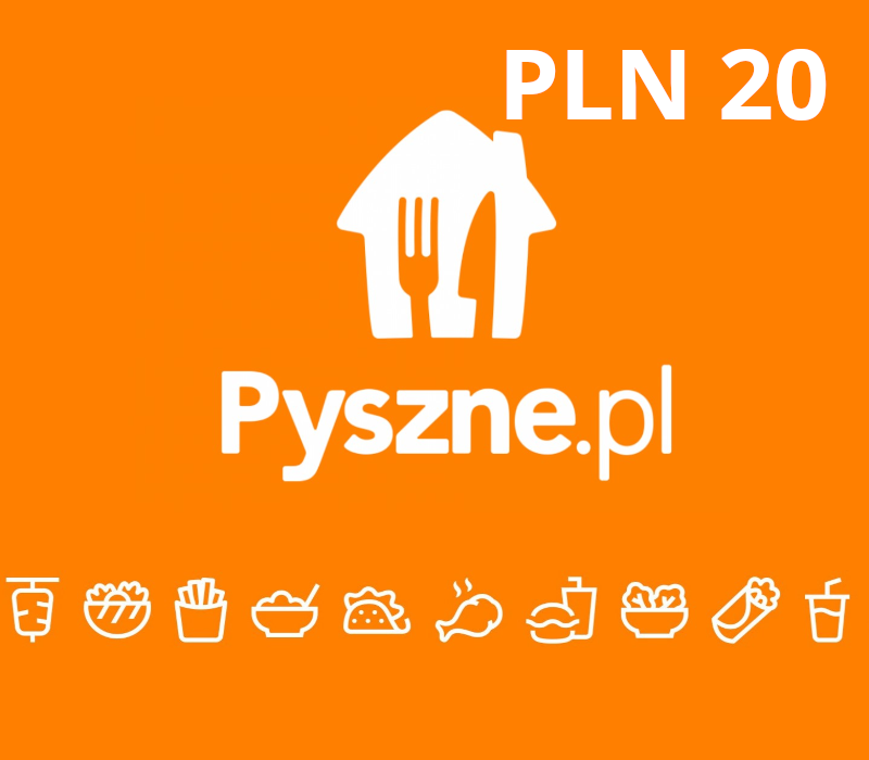 Pyszne.pl PLN 20 Подарочная карта PL