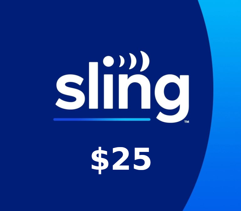 Sling TV USD 25 Подарочная карта US