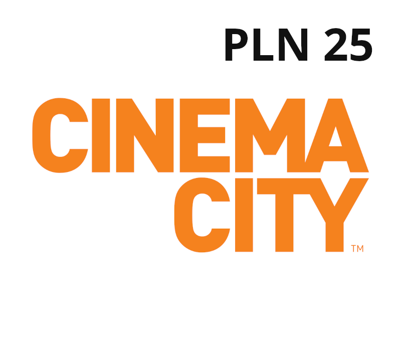 CINEMA CITY PLN 25 Подарочная карта PL