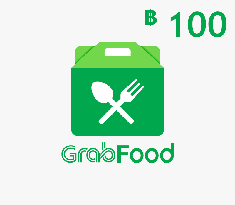 Grab Food THB 100 Подарочная карта TH