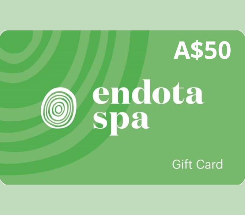 Endota Spa AUD 50 Подарочная карта AU