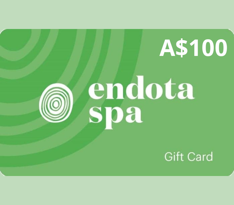 Endota Spa AUD 100 Подарочная карта AU