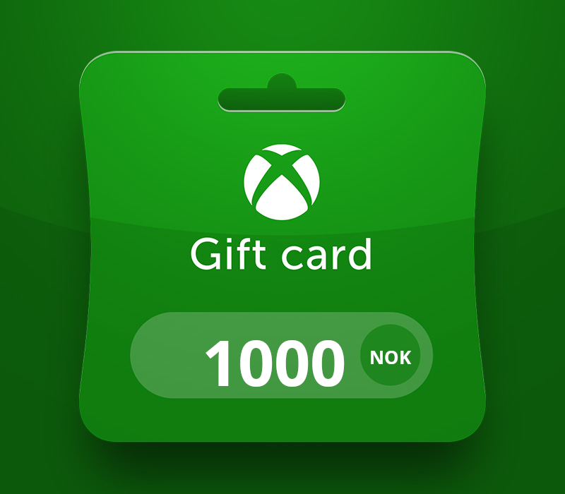 XBOX Live 1000 NOK Предоплаченная карта NO