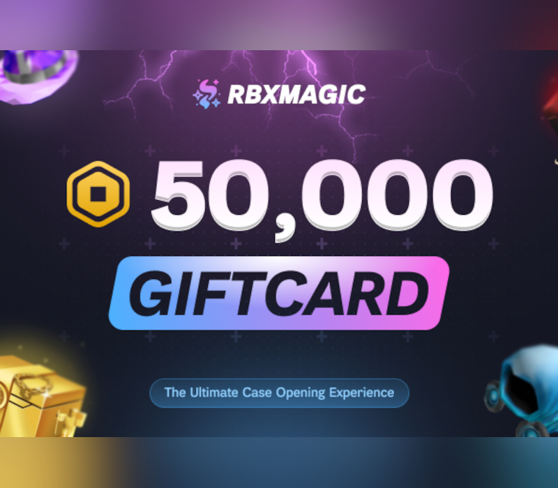 RBXMagic R$50000 Balance Подарочная карта