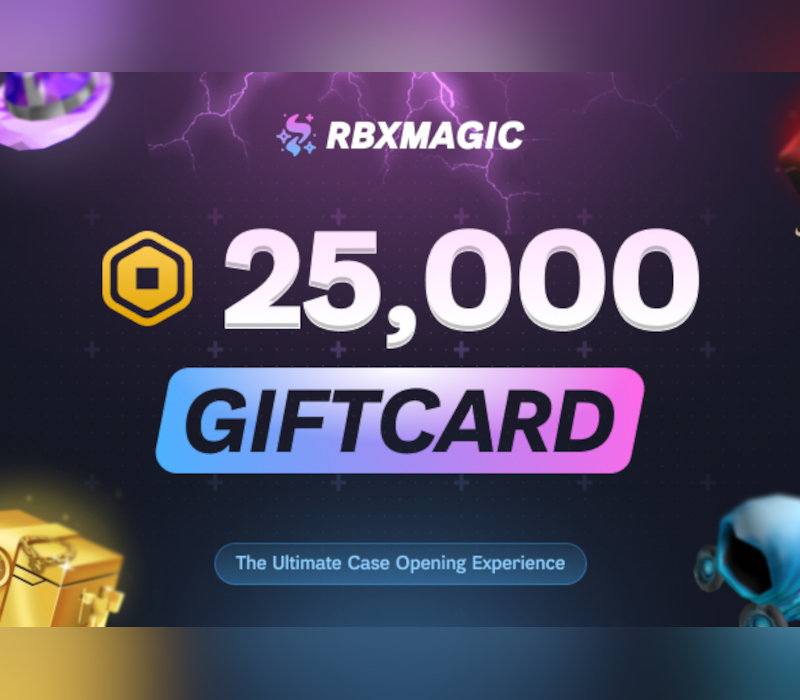 RBXMagic R$25000 Balance Подарочная карта