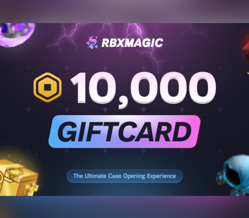RBXMagic R$10000 Balance Gift Card