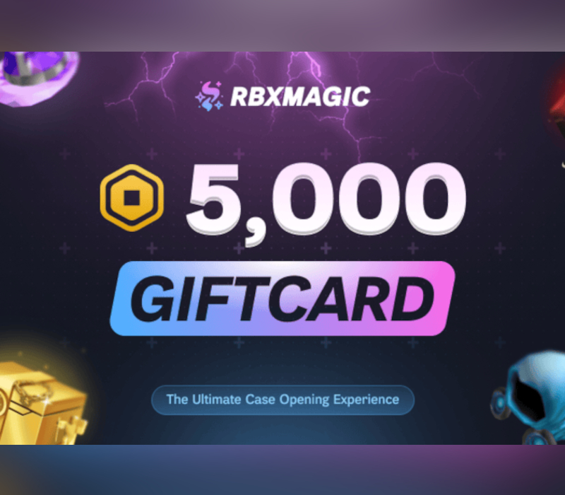 RBXMagic R$5000 Balance Подарочная карта