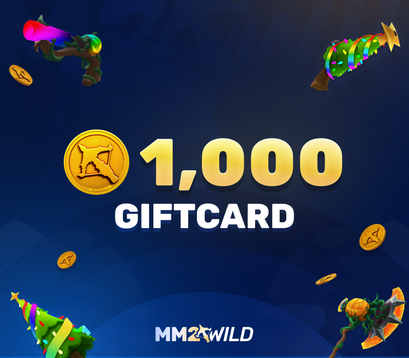 MM2Wild 1000 Coins Подарочная карта