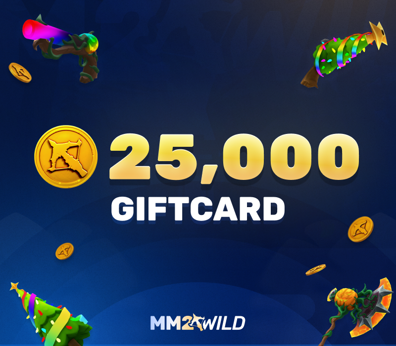 MM2Wild 25000 Coins Подарочная карта