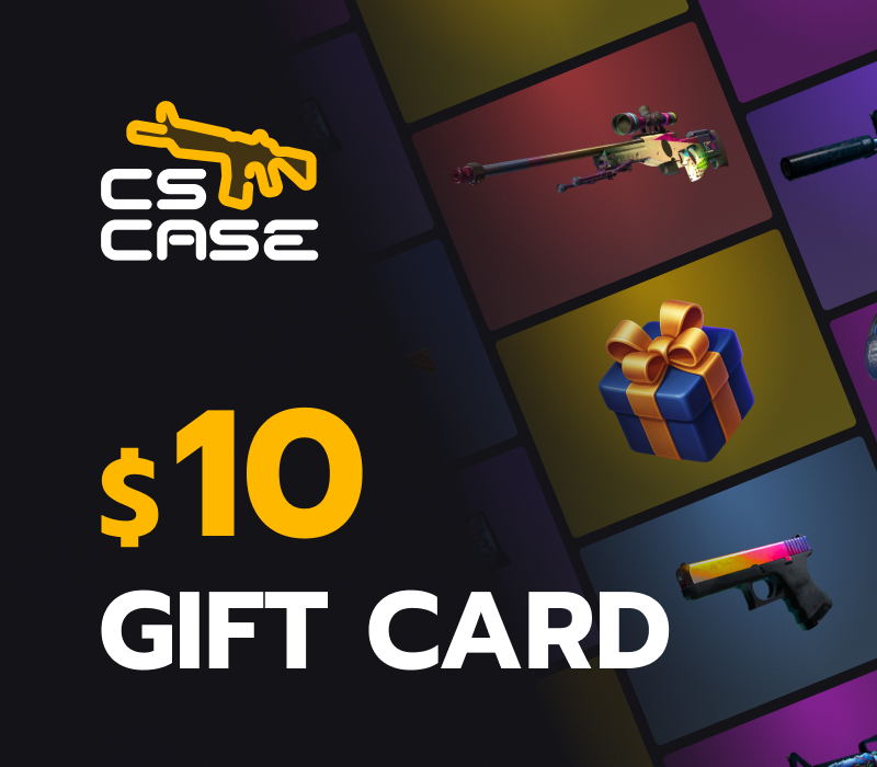 CSCase.com USD 10 Подарочная карта