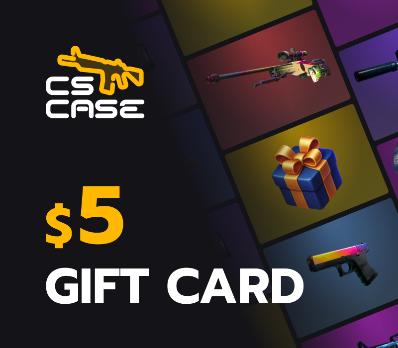 CSCase.com USD 5 Подарочная карта