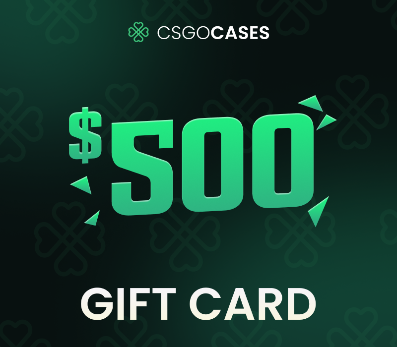 CsgoCases 500 USD Подарочная карта