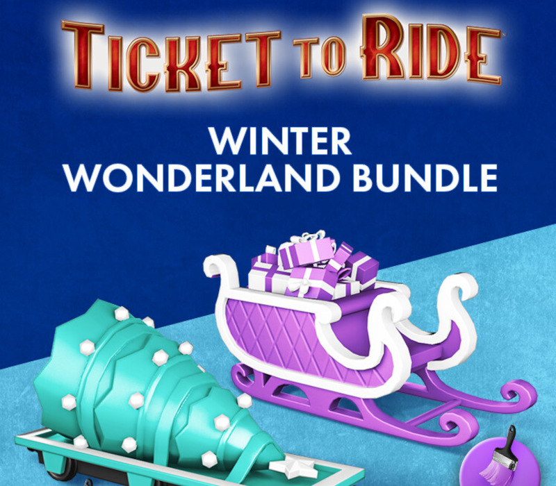 Ticket To Ride - Winter Wonderland Набор DLC PC Steam Ключ