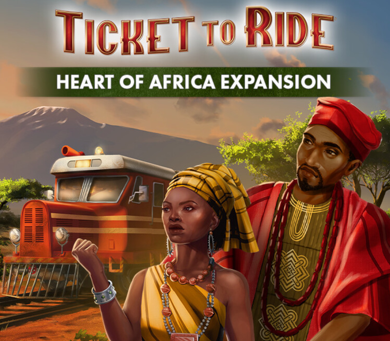 Ticket to Ride - Heart of Africa Дополнение DLC PC Steam Ключ