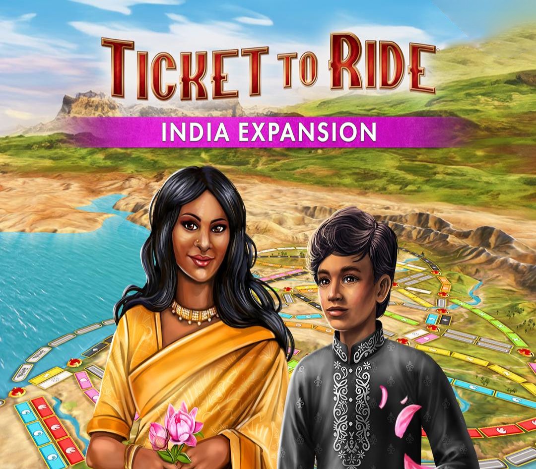 Ticket to Ride - India Дополнение DLC PC Steam Ключ