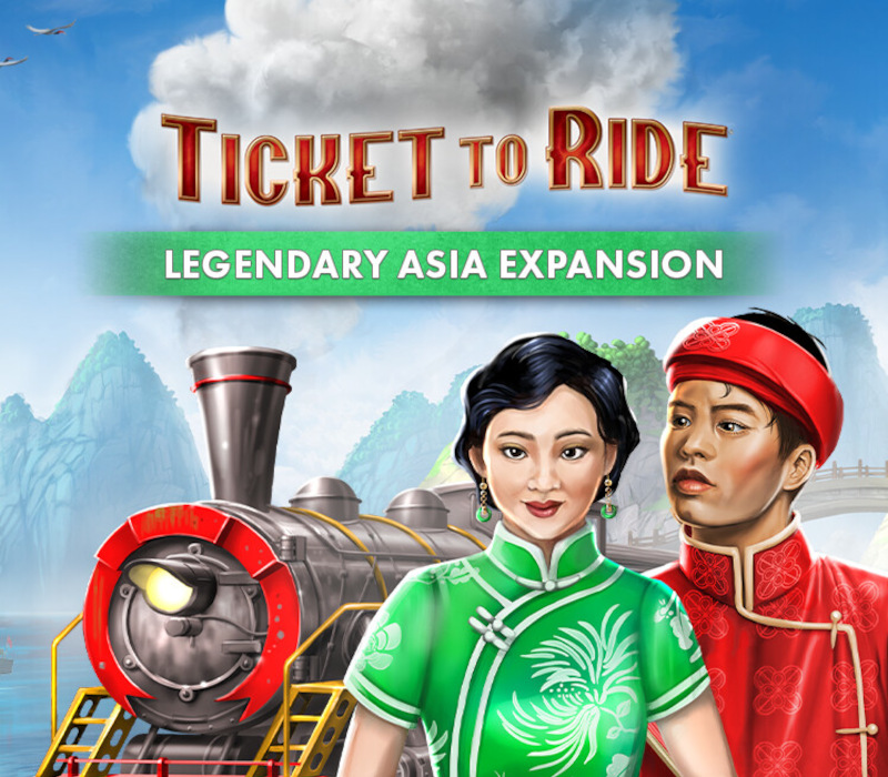 Ticket to Ride - Legendary Asia Дополнение DLC PC Steam Ключ