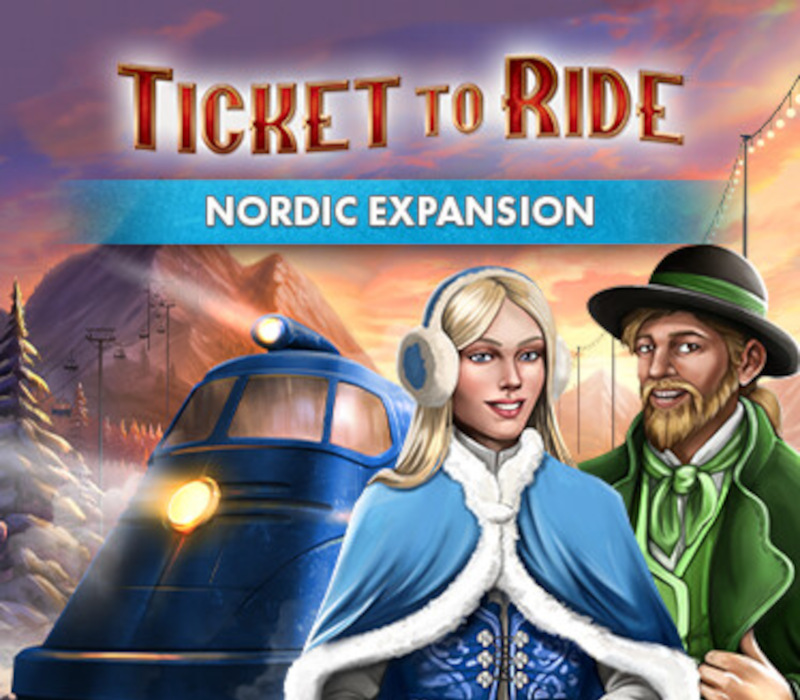 Ticket to Ride - Nordic Дополнение DLC PC Steam Ключ