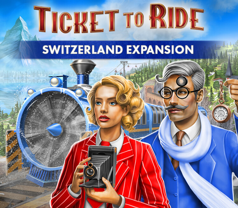 Ticket to Ride - Switzerland Дополнение DLC PC Steam Ключ