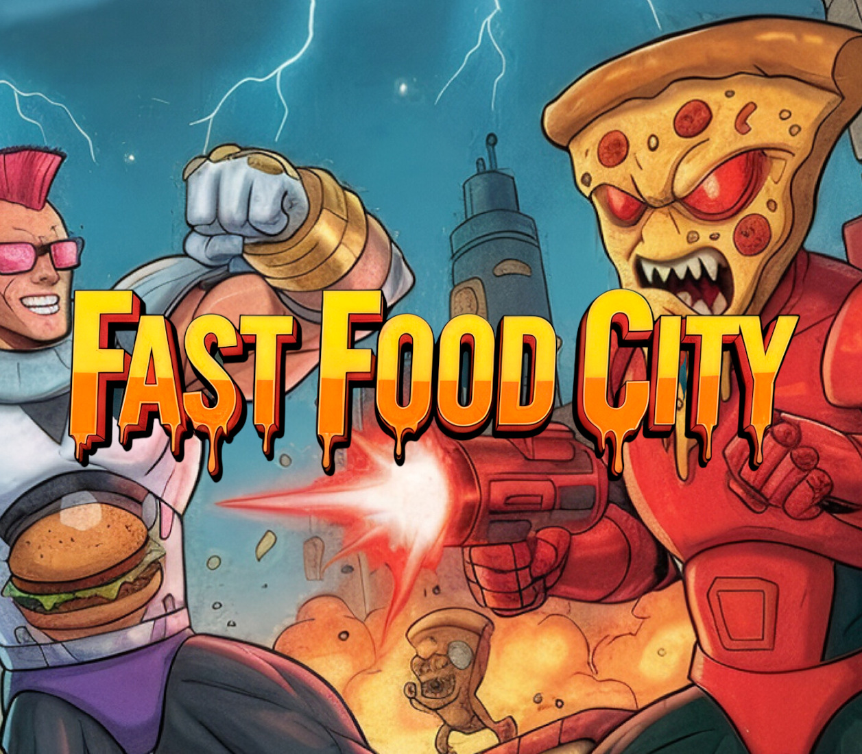 Fast food RAGE PC Steam Ключ