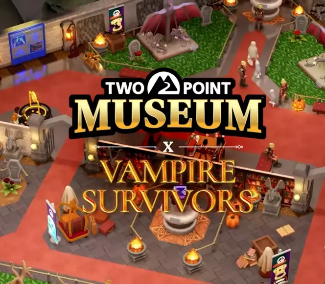 Two Point Museum x Vampire Survivors Набор PC Steam Аккаунт