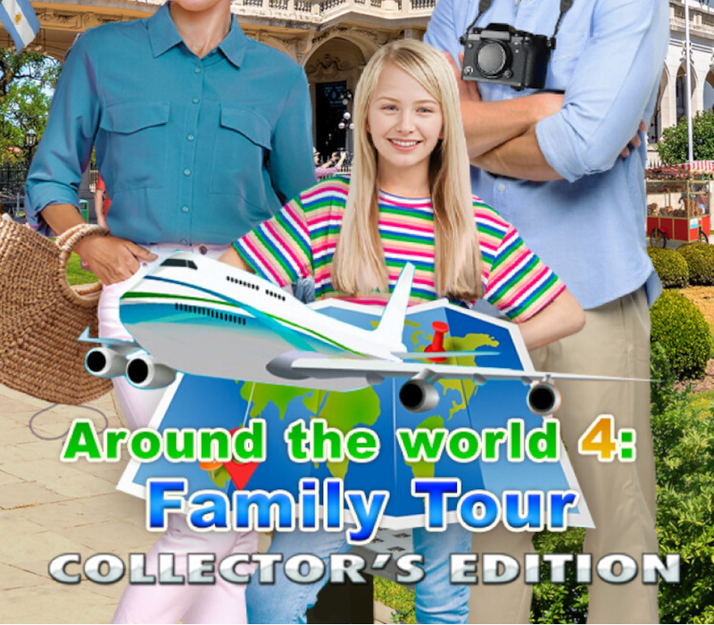 Around the World 4: Family Tour Коллекционное издание PC Steam Ключ