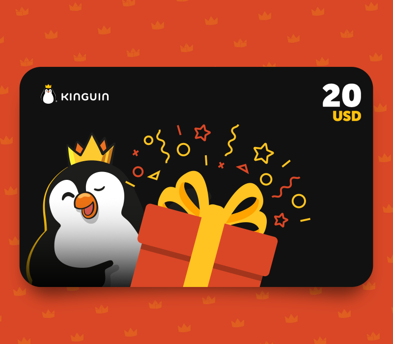Kinguin USD 20 Подарочная карта