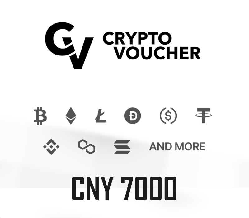 Crypto Voucher CNY 7000 Подарочная карта