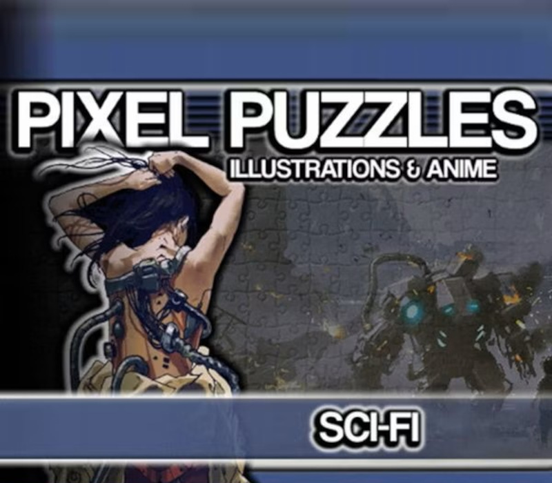 Pixel Puzzles Illustrations & Anime - Jigsaw Pack: Sci-Fi DLC PC Steam Ключ