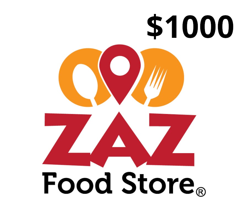 ZAZ Food Store USD 1000 Подарочная карта PA