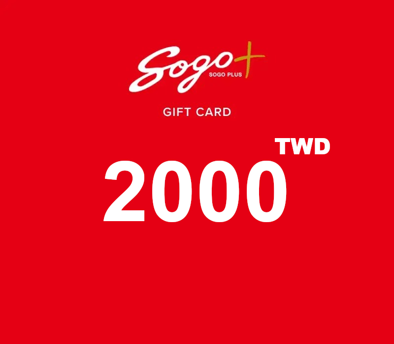 SOGO TWD 2000 Подарочная карта TW