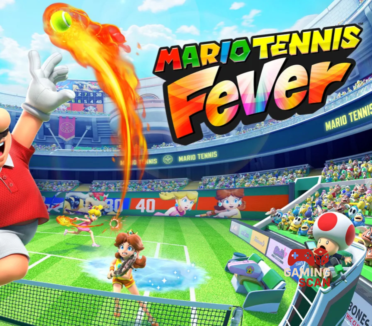 Mario Tennis Fever EU Nintendo Switch 2 Ключ