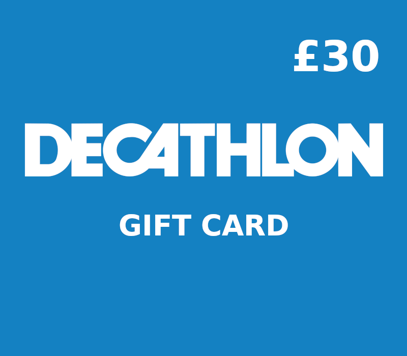 Decathlon GBP 30 Подарочная карта UK