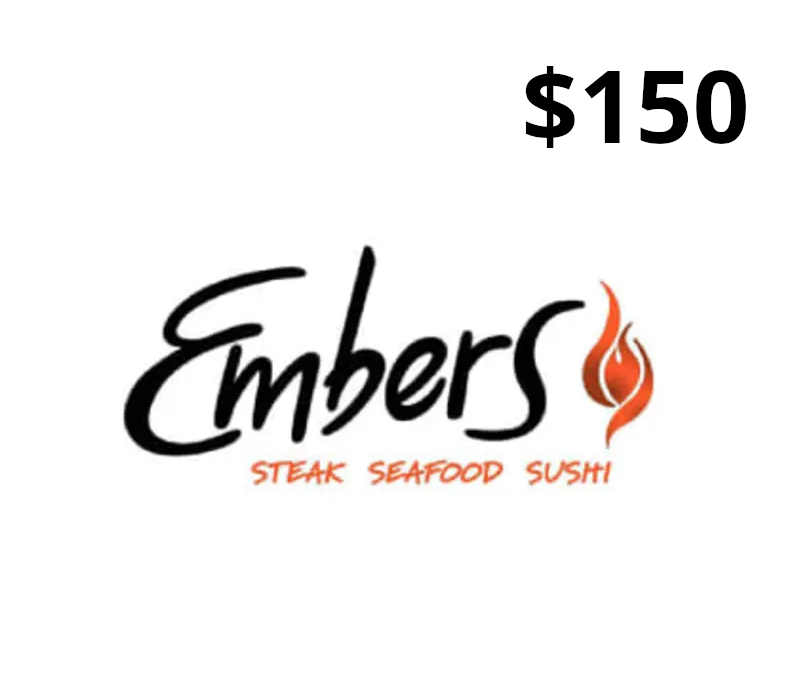 Embers Restaurant USD 150 Подарочная карта US