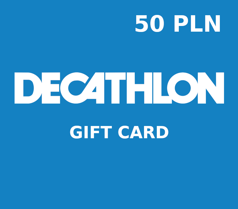 Decathlon 50 PLN Подарочная карта PL