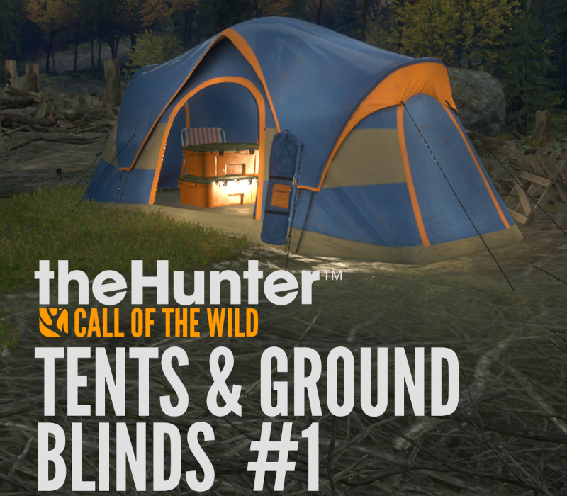 theHunter: Call of the Wild - Tents & Ground Blinds DLC PC Steam Ключ