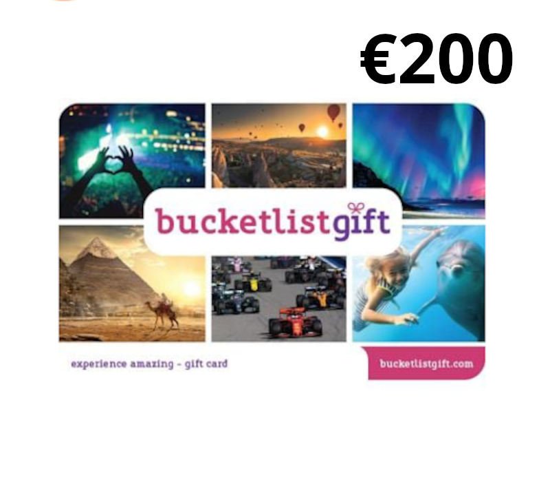 BucketlistGift EUR 200 Подарочная карта SK