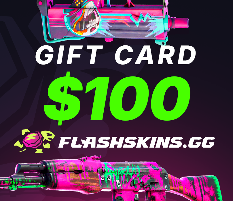 FlashSkins.gg $100 Подарочная карта