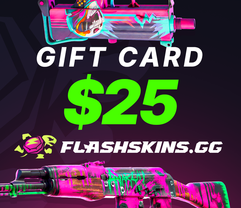 FlashSkins.gg $25 Подарочная карта