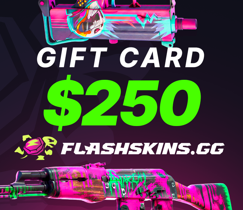 FlashSkins.gg $250 Подарочная карта